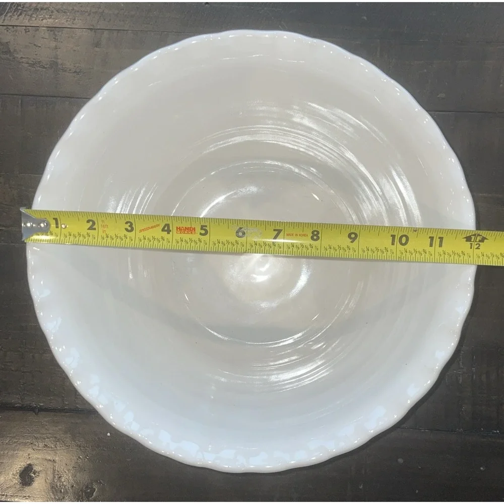 Neher‎ 2001 Pottery Handpainted 12-inch Snowman Mixing Bowl